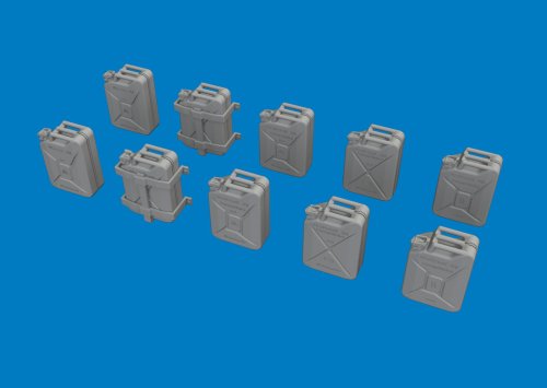 Go to product Eduard 635059 - 1:48 WWII German Jerry Cans Print