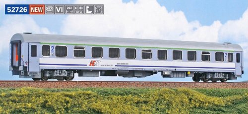 Go to product ACME 52726 H0 - PKP Intercity Type 136A 2nd-Class Passenger Car, Era V