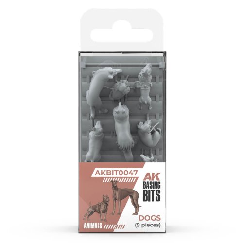 Go to product AK Interactive BIT0047 - Dogs - resin figures