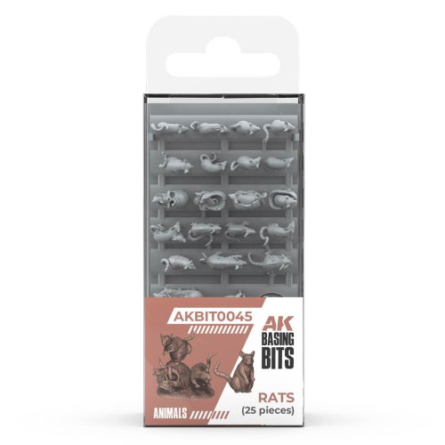 Go to product AK Interactive BIT0045 - Rats - resin figures