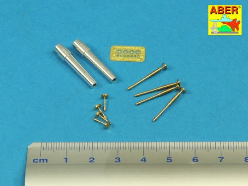 Go to product Aber 35L-207 - 1:35 Mk.V Male tank metal gun barrels set