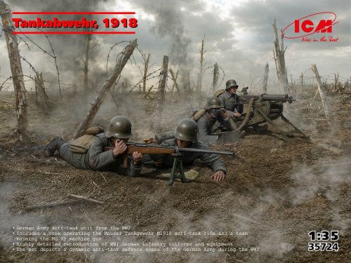 Go to product ICM 35724 - 1:35 Tankabwehr 1918