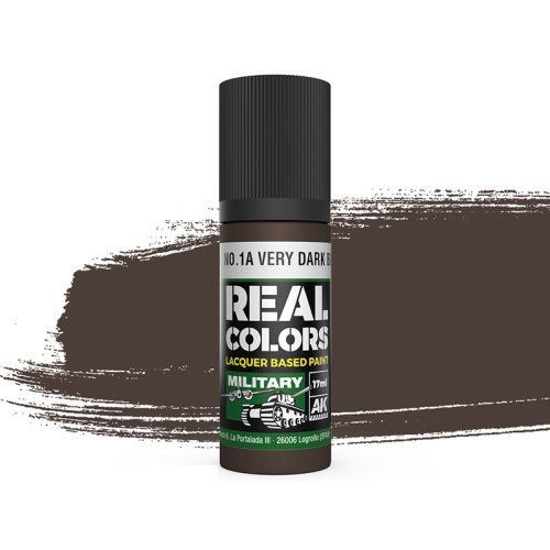 Go to product AK Interactive RC873 - SCC No1A Very Dark Brown 17 ml