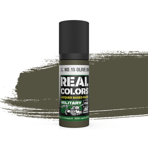Go to product AK Interactive RC875 - SCC No15 Olive Drab 17 ml