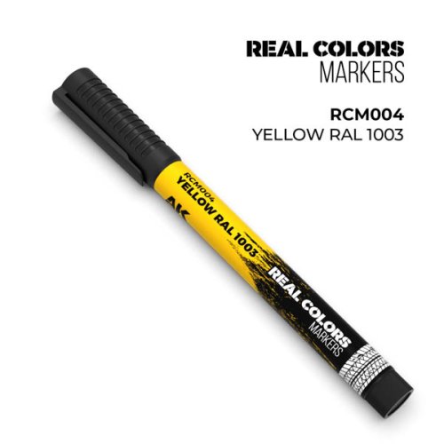 Go to product AK Interactive RCM004 - Real Color Marker Yellow RAL 1003