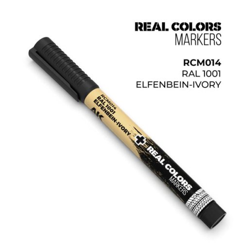 Go to product AK Interactive RCM014 - Real Color Marker RAL 1001 Elfenbein - Ivory