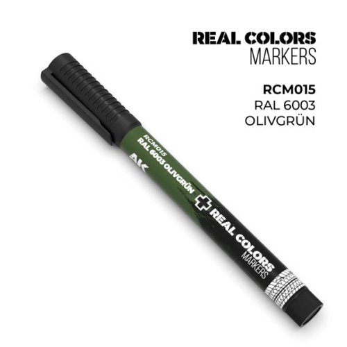 Go to product AK Interactive RCM015 - Real Color Marker RAL 6003 Olivgrün
