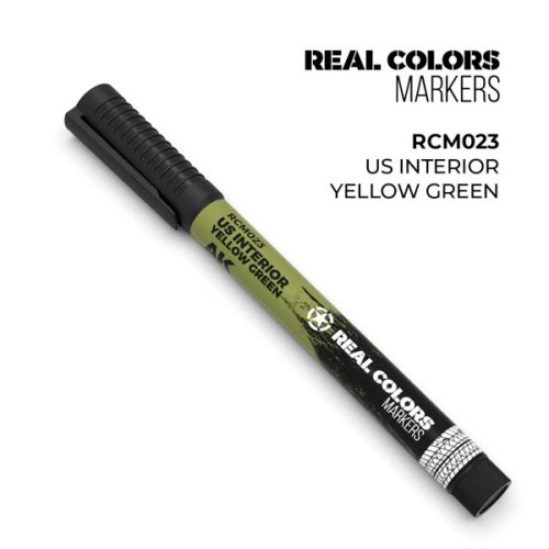 Go to product AK Interactive RCM023 - Real Color Marker Us Interior Yellow Green