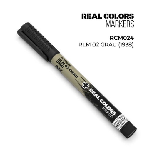 Go to product AK Interactive RCM024 - Real Color Marker RLM 02 Grau 1938