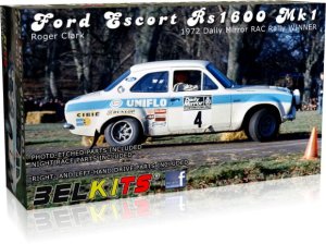 BELKITS 007 - 1:24 Ford Escort RS1600 MKI - Roger Clark Winner Daily Mirror RAC Rally 1972