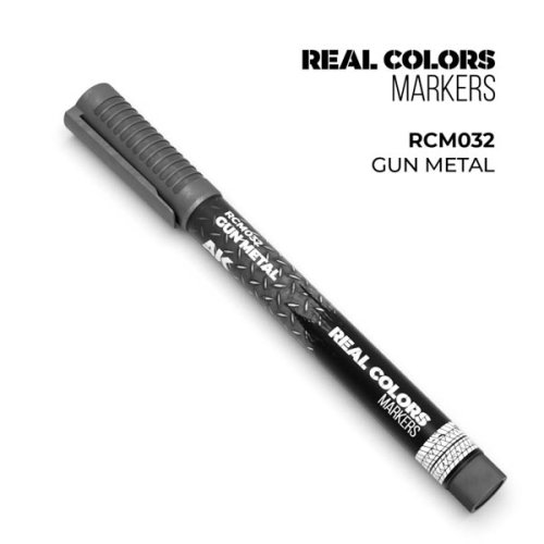 Go to product AK Interactive RCM032 - Real Color Marker Gun Metal