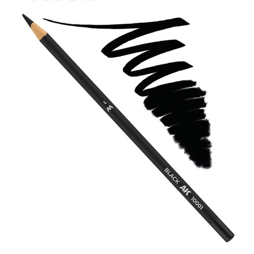 Go to product AK INTERACTIVE 10001 - Weathering Pencil - Black