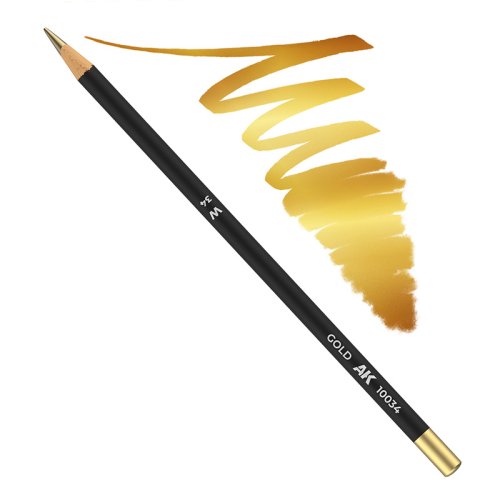 Go to product AK INTERACTIVE 10034 - Weathering Pencil - Gold