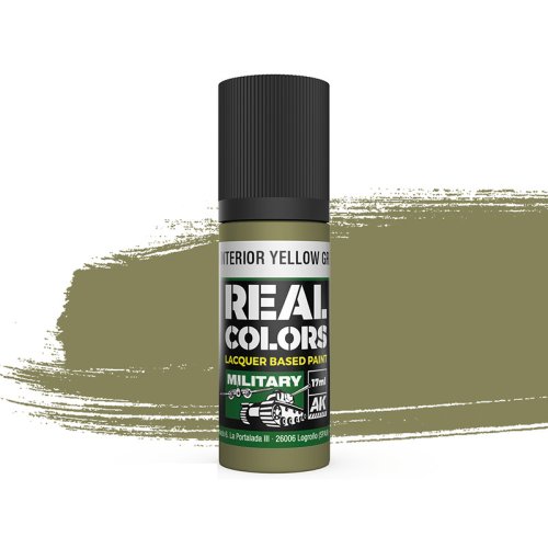 Go to product AK Interactive RC929 - US Interior Yellow Green 17 ml