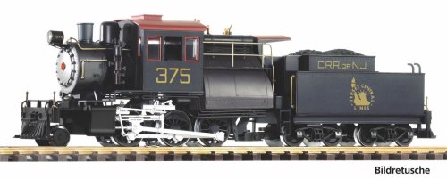Go to product Piko 38280 G - CNJ Camelback Tender Steam Locomotive, R/C, with sound