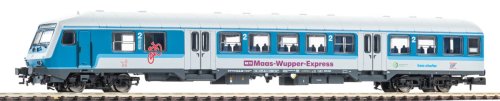 Go to product Piko 40614 N - Wittenberg 2nd-class Commuter Car, Maas-Wupper-Express GFF, Era IV