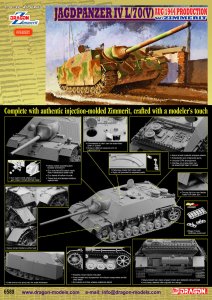 DRAGON 6589 - 1:35 Jagdpanzer IV L/70(V) Aug.1944 prod. w/ zimmerit