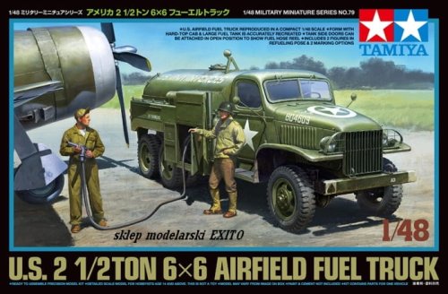 Go to product TAMIYA 32579 - 1:48 US 2.5t 6x6 Airfield Fuel Truck