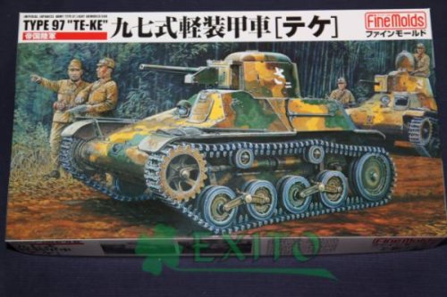 Go to product FINE MOLDS FM10 - 1:35 IJA Type 97 Light Armored Car Te-Ke