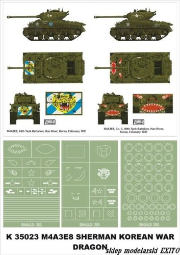 Go to product MONTEX K35023 - 1:35 M4A3E8 Sherman