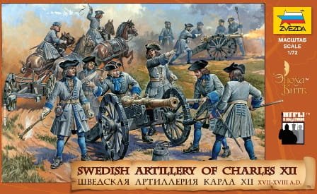 Go to product ZVEZDA 8066 - 1:72 Svedish Artillery