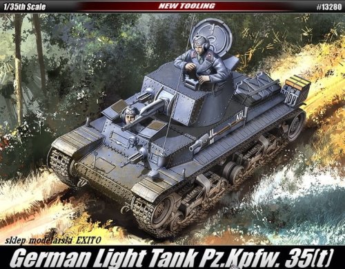 Go to product ACADEMY 13280 - 1:35 German Light Tank Pz.Kpfw.35(t)