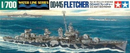 Go to product TAMIYA 31902 - 1:700 US Navy DD445 Fletcher