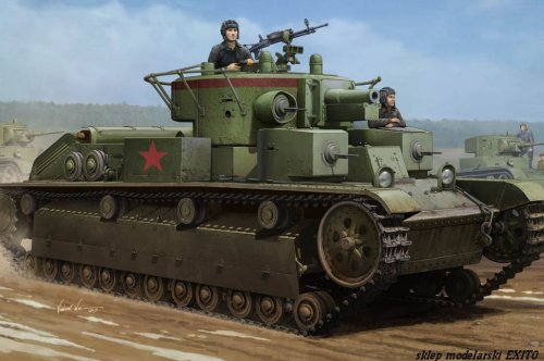 Go to product HOBBY BOSS 83852 - 1:35 Soviet T-28 Medium Tank (Welded)