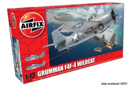 Go to product AIRFIX 02070 - 1:72 Grumman F4F-4 Wildcat