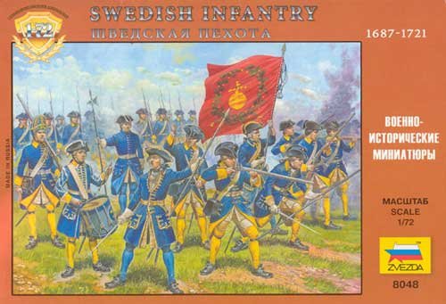 Go to product ZVEZDA 8048 - 1:72 Swedish Infantry