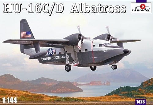 Go to product AMODEL 1423 - 1:144 HU-16 C/D Albatross