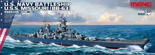 Go to product MENG MODEL PS004 - 1:700 US Navy Battleship USS Missouri (BB-63)
