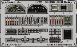 Go to product EDUARD SS390 - 1:72 G4M Betty