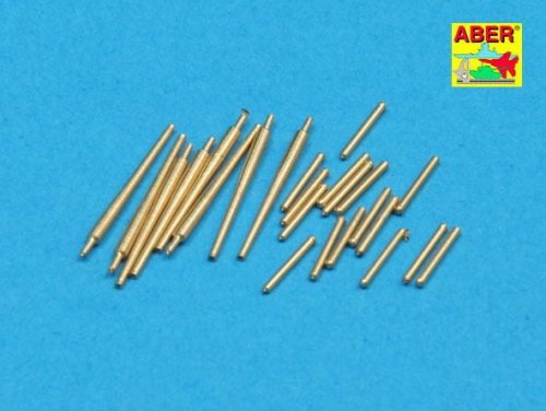 Go to product ABER 1:350L-37  - 1:350 Set of 8 pcs 127 mm barrels with recoil for Japan ships