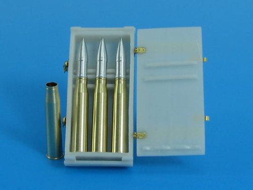 Go to product EUREKA XXL A-3527 - 1:35 Ammo set for 7,5 cm gun Nebelgranatpatrone Kw.K.40/Stu.K.40 L/43 & L/48