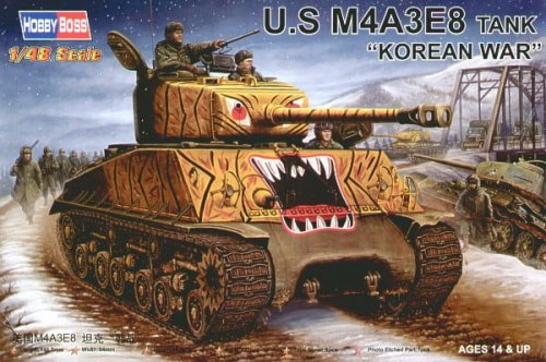 Go to product HOBBY BOSS 84804 - 1:48 US M4A3E8 Tank