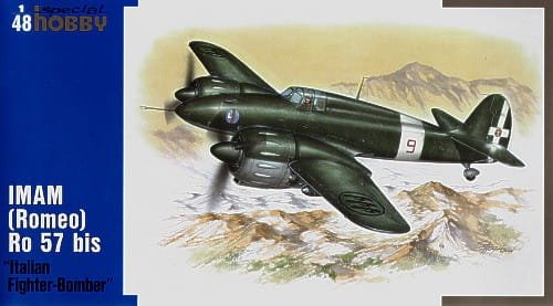 Go to product Special Hobby 48075 - 1:48 Romeo Ro.57bis Italian Fighter-Bomber