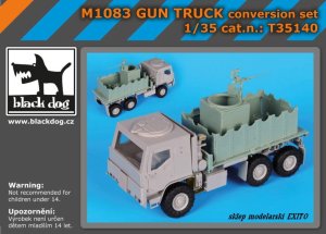 BLACK DOG T35140 - 1:35 M1083 Gun Truck conversion set