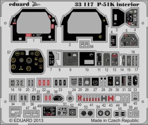 EDUARD 33117 - 1:32 P-51K interior S.A.