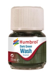 HUMBROL AV0203 - Enamel Wash - Dark Green 28ml