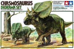 TAMIYA 60101 - 1:35 Chasmosaurus Diorama Set