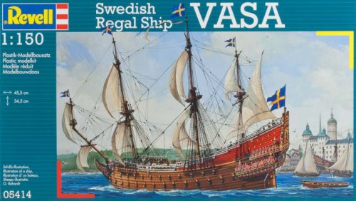 Go to product REVELL 05414 - 1:150 Swedish Regal Ship "Vasa"