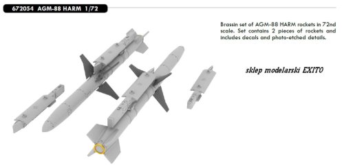 Go to product EDUARD 672054 - 1:72 AGM-88 HARM