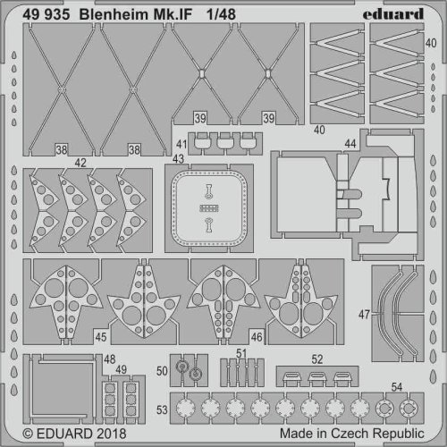 Go to product Eduard 49935 - 1:48 Blenheim Mk.IF