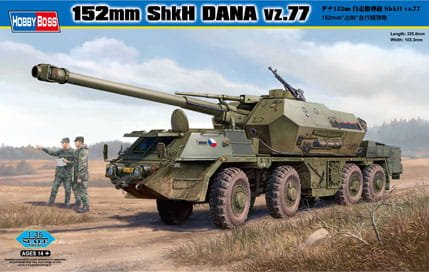 Go to product HOBBY BOSS 85501 - 1:35 152mm ShkH DANA vz.77