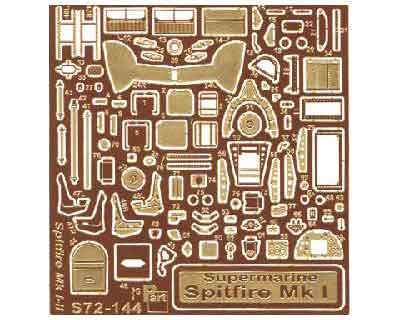 Go to product PART S72144 - 1:72 Spitfire I/II