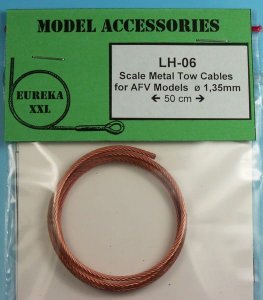 EUREKA XXL LH-06 - Towing cable, diameter 1,35 mm, length: 50cm