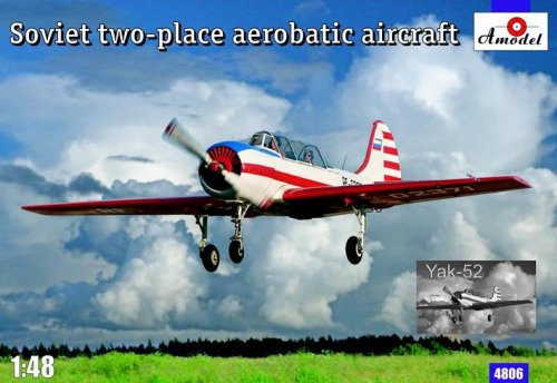 Go to product AMODEL 4806 - 1:48 Yakovlev Yak-52