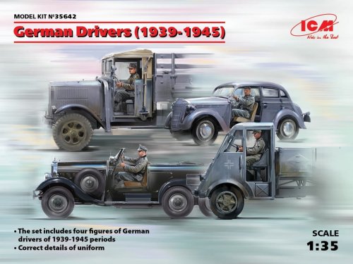 Go to product ICM 35642 - 1:35 German Drivers (1939-1945)