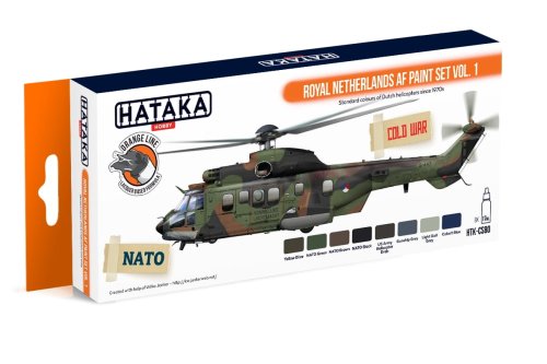 Go to product HATAKA CS80 - Royal Netherlands AF vol. 1 paint set